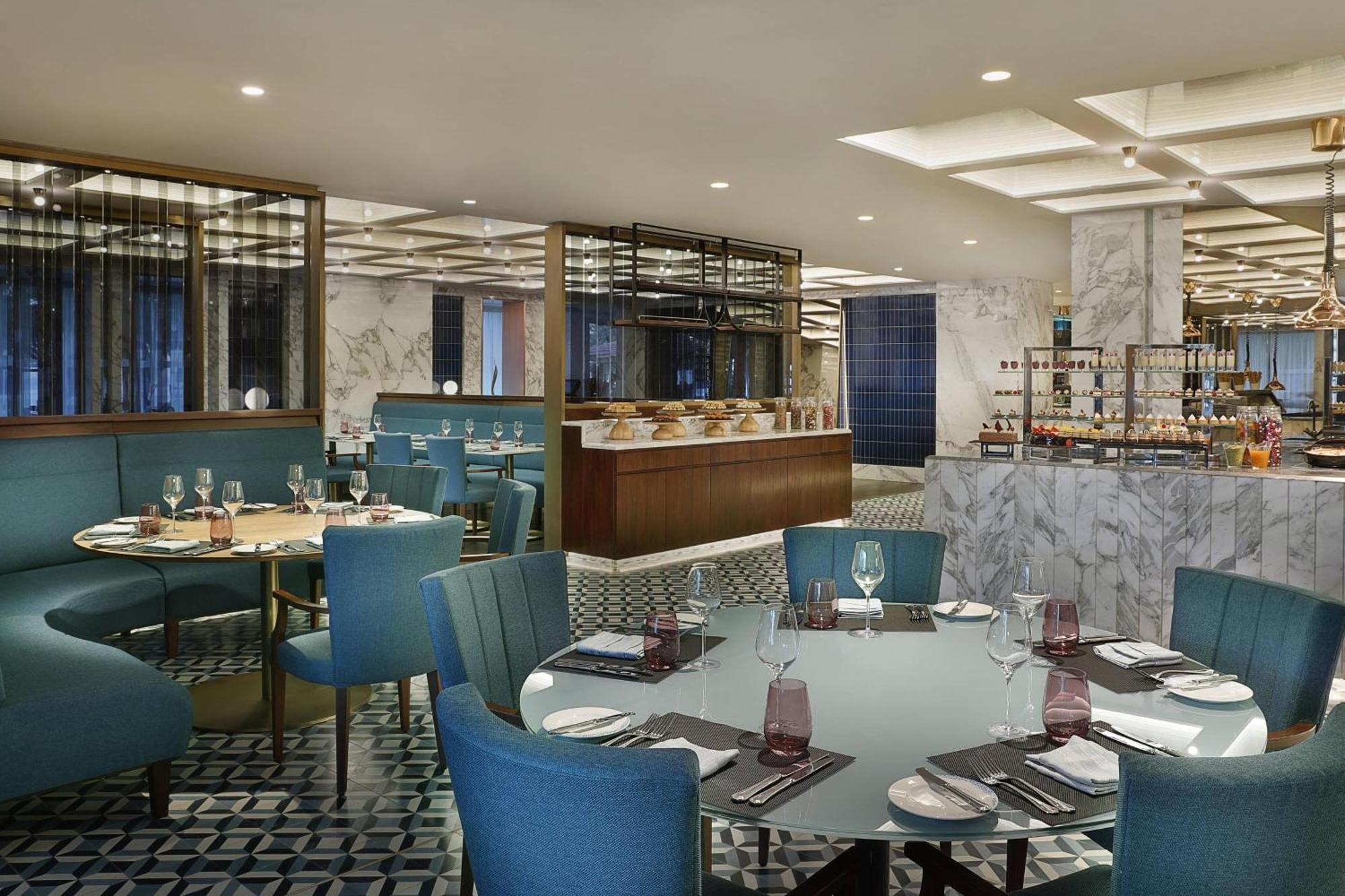 Al Bustan Palace, A Ritz-Carlton Hotel Mascate Esterno foto The restaurant